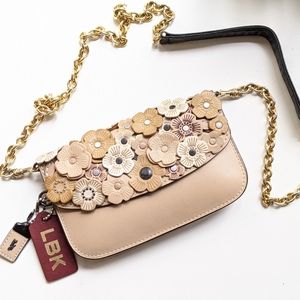 Coach 1941 tearose clutch, beachwood